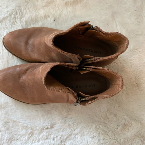Leather Lucky Brand Booties - Picture 2 of 4